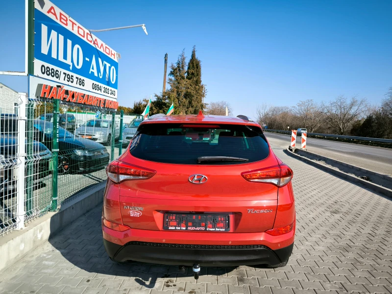 Hyundai Tucson 1, 7-136k.c.6скор.НАВИ, КАМЕРА, FACELiFT, EBPO 6!, снимка 5 - Автомобили и джипове - 49089747