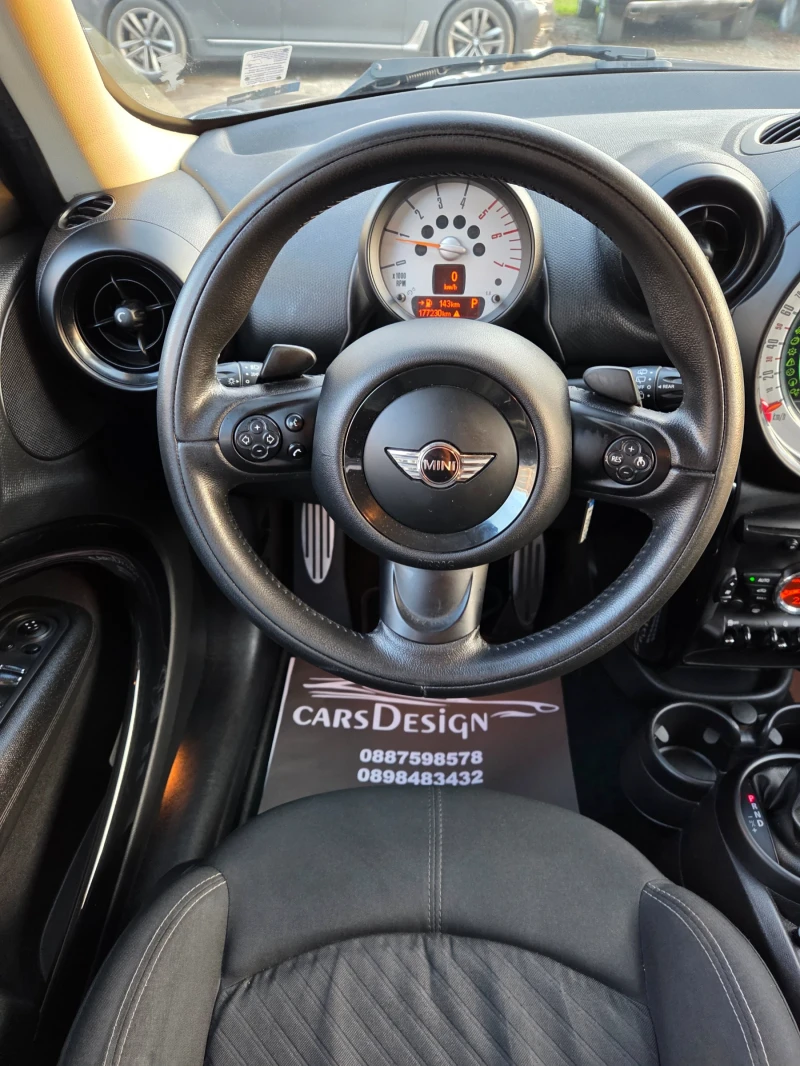 Mini Countryman 2.0SD-143ps 4x4, снимка 15 - Автомобили и джипове - 52634366