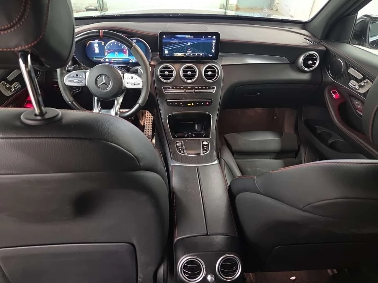 Mercedes-Benz GLC 43 AMG ДИСТРОНИК * 360  * PANO * ПОДГРЕВИ * CARFAX, снимка 10 - Автомобили и джипове - 54512837