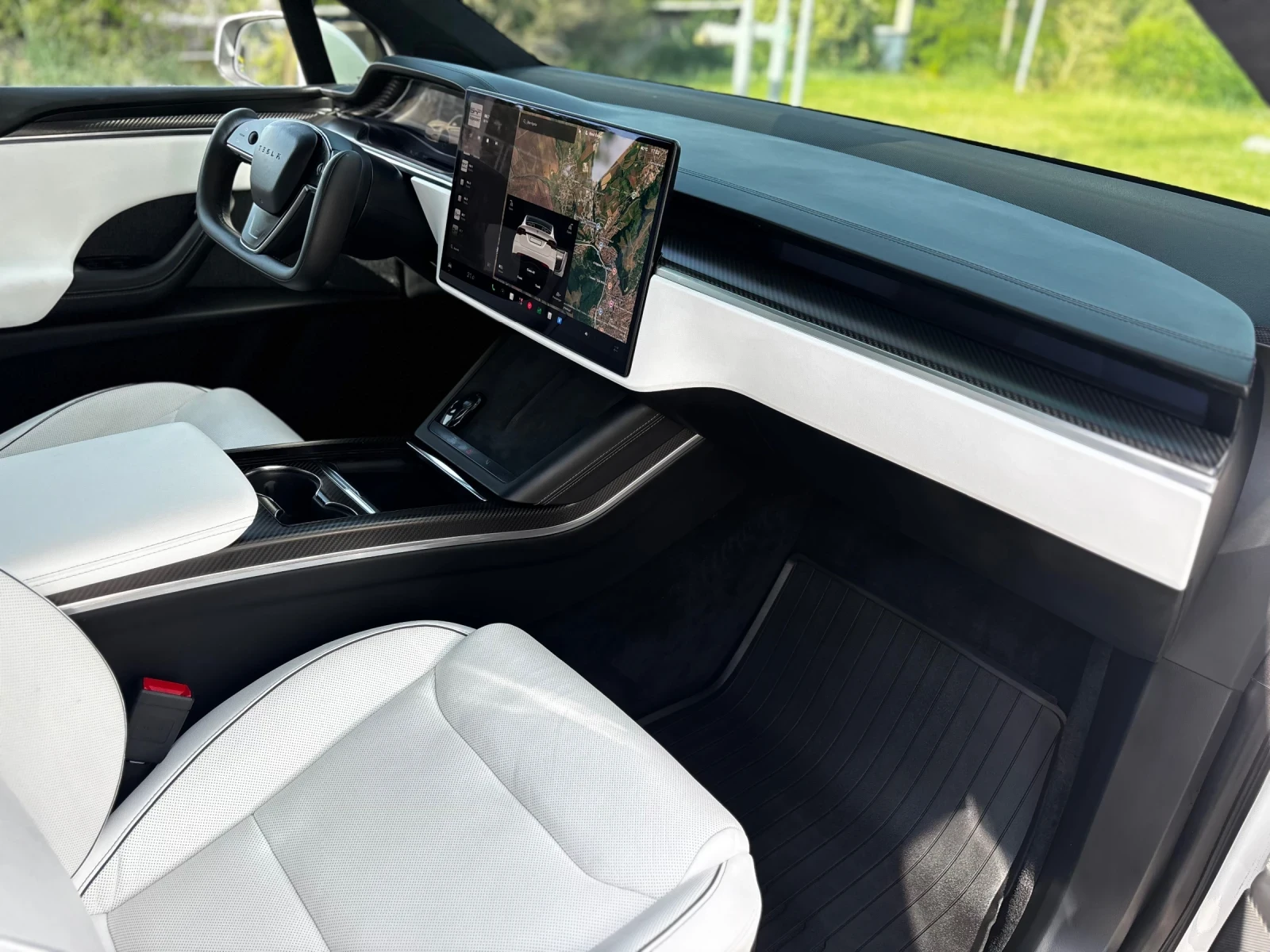 Tesla Model X PLAID* Facelift* 024 000 KM* 6 места* 1020 к.с* ЕВ, снимка 12 - Автомобили и джипове - 55851467