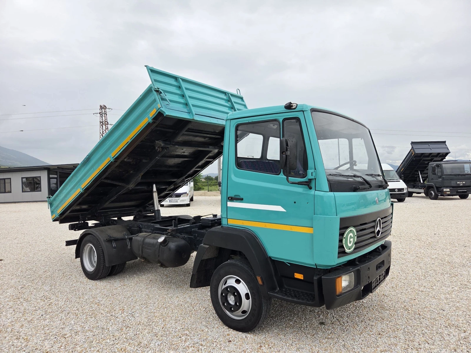 Mercedes-Benz 817 MEILLER KIPPER, снимка 2 - Камиони - 54883534