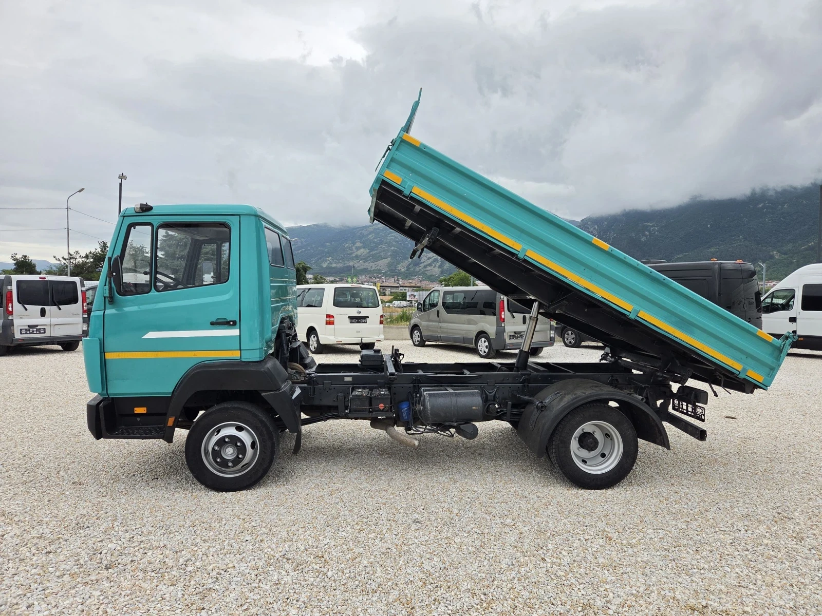 Mercedes-Benz 817 MEILLER KIPPER, снимка 6 - Камиони - 54883534