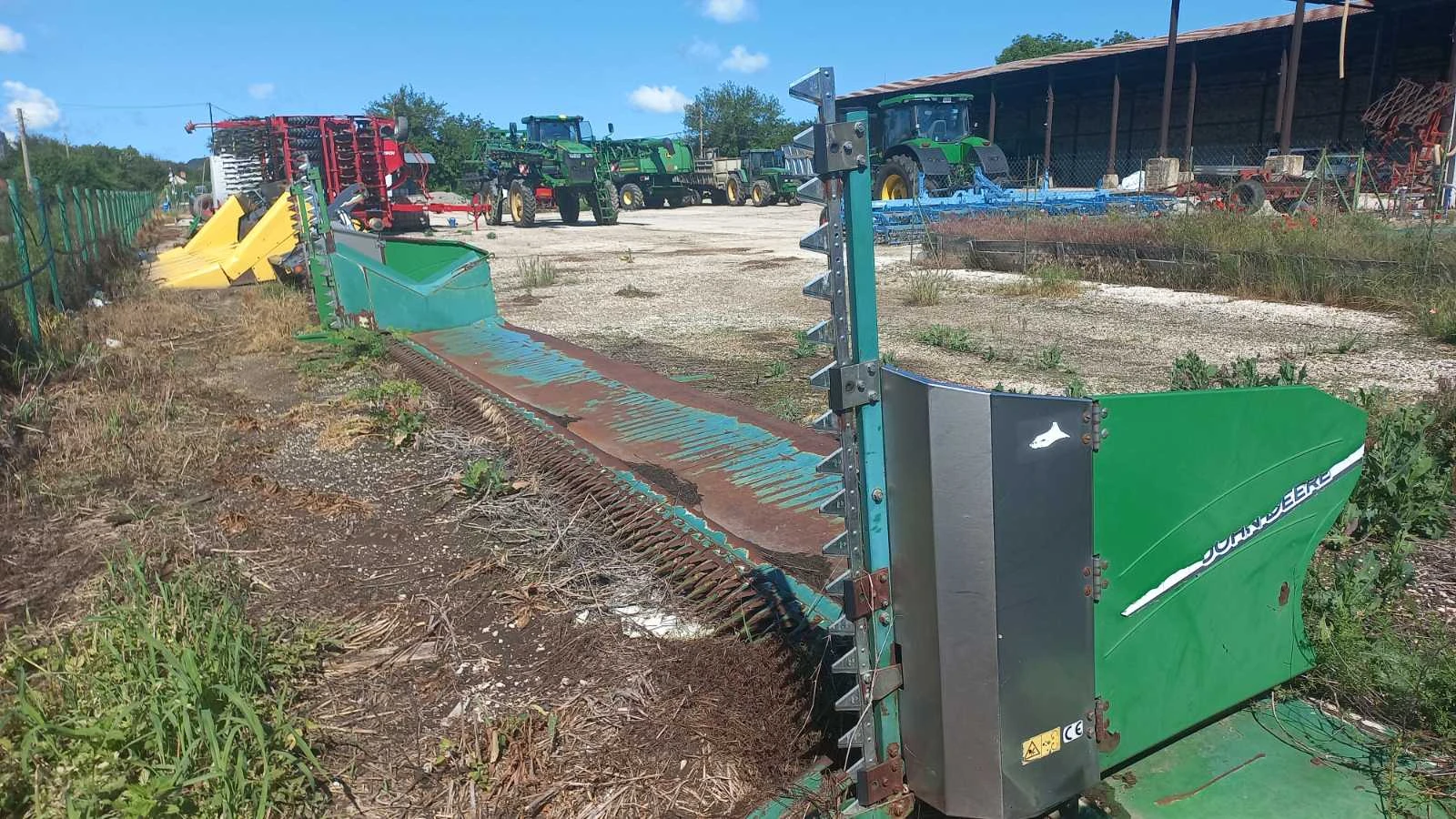 Хедер John Deere ZURN PROFI JD600