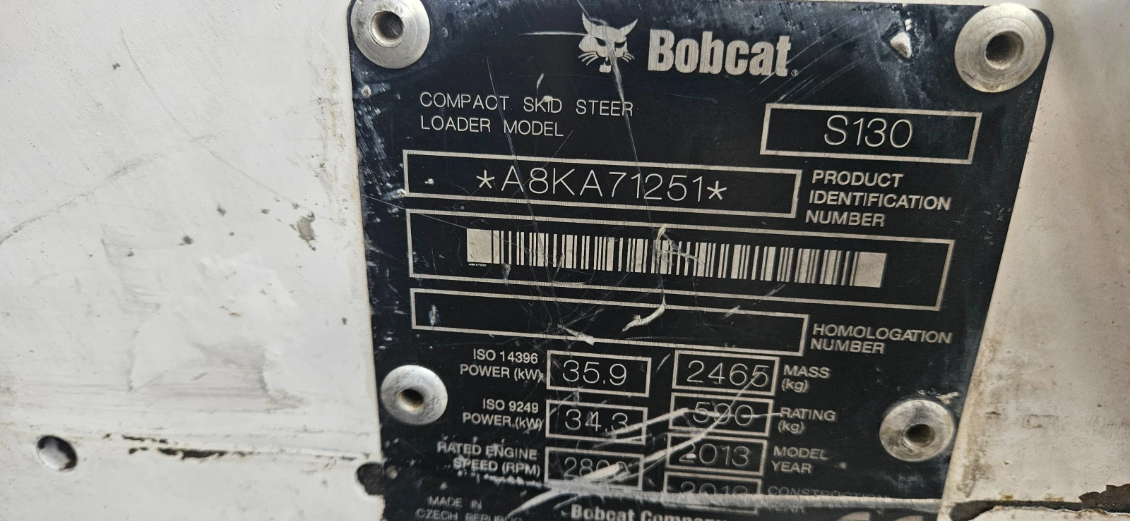 ���� ����� �������� Bobcat S 130 | Mobile.bg � ����������� 9