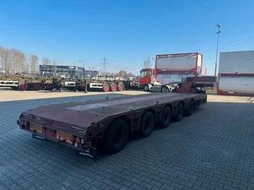 Полуремарке Faymonville Tandem 2, 3 и 4 оси , LowLoader Broshuis, Goldhofe, снимка 9 - Ремаркета - 49149162