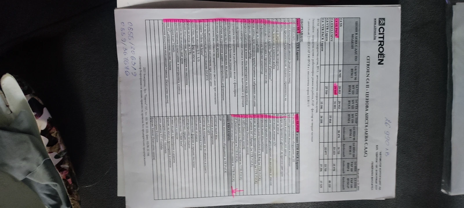 Citroen C4 1.6 vti 16V 122 BMV 5 | Mobile.bg � ����������� 11