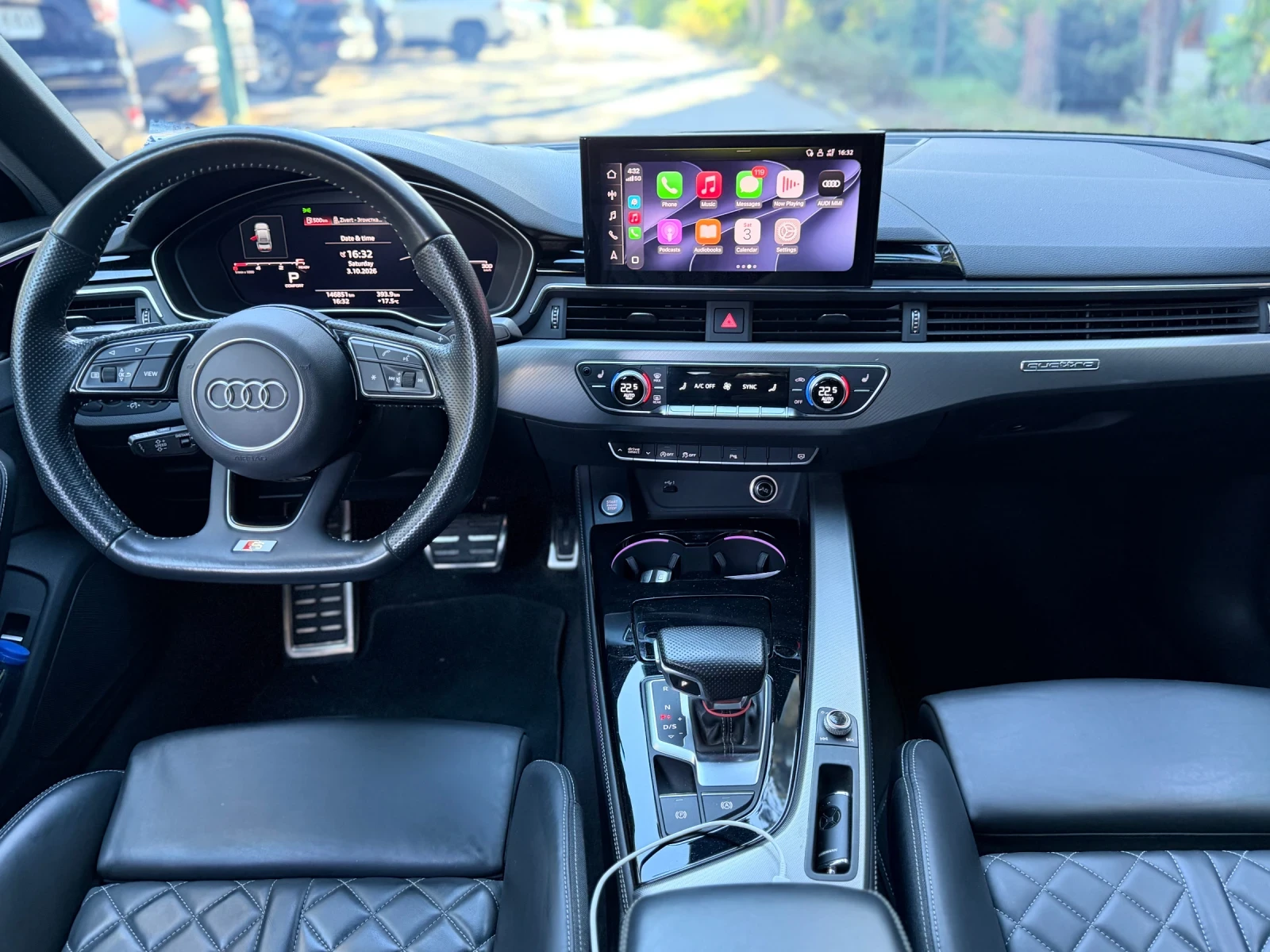 Audi A4 50TDI* HD Matrix* 3xS line* Massage* Лизинг* , снимка 9 - Автомобили и джипове - 56425517