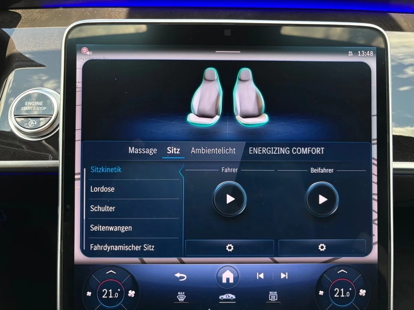 Mercedes-Benz S 450 d/4MATIC/LONG/AMG/BURMESTER/HUD/MASS/AIRMATIC/ | Mobile.bg � ����������� 11