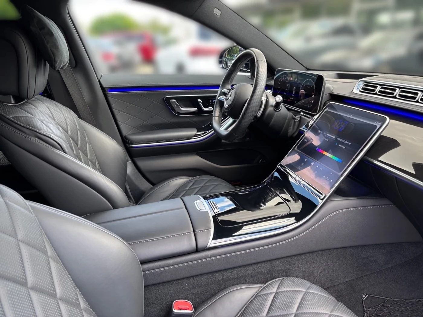 Mercedes-Benz S 450 d/4MATIC/LONG/AMG/BURMESTER/HUD/MASS/AIRMATIC/ | Mobile.bg � ����������� 12