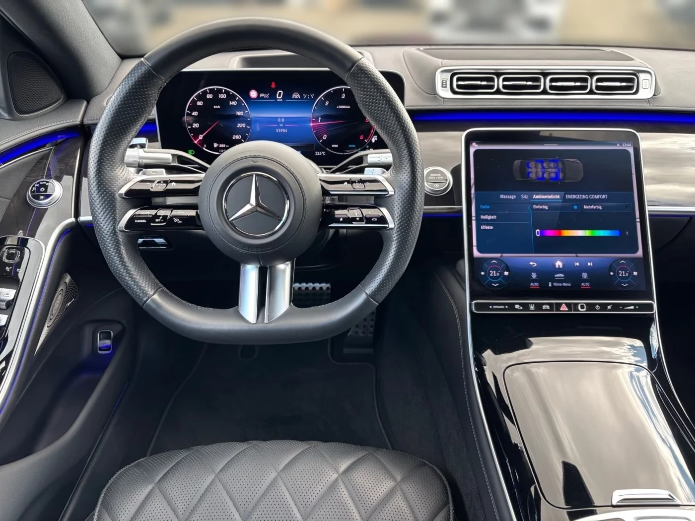 Mercedes-Benz S 450 d/4MATIC/LONG/AMG/BURMESTER/HUD/MASS/AIRMATIC/ | Mobile.bg � ����������� 7