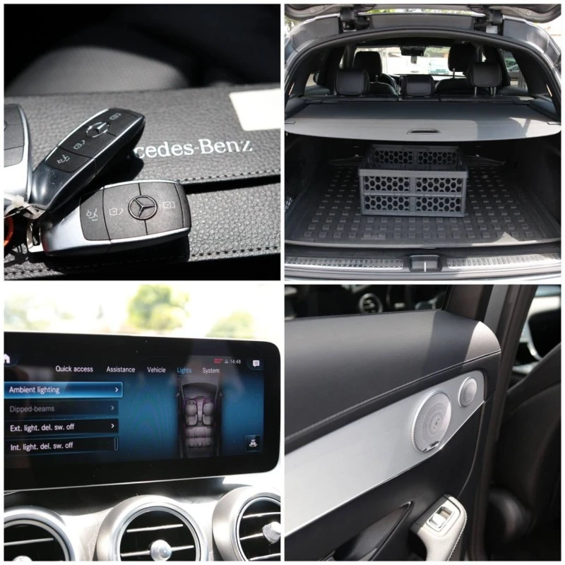 Mercedes-Benz GLC 400 AMG/Digital/Burmester/HUD/360/Ambient/Pano/NOVA, снимка 16 - Автомобили и джипове - 46146242