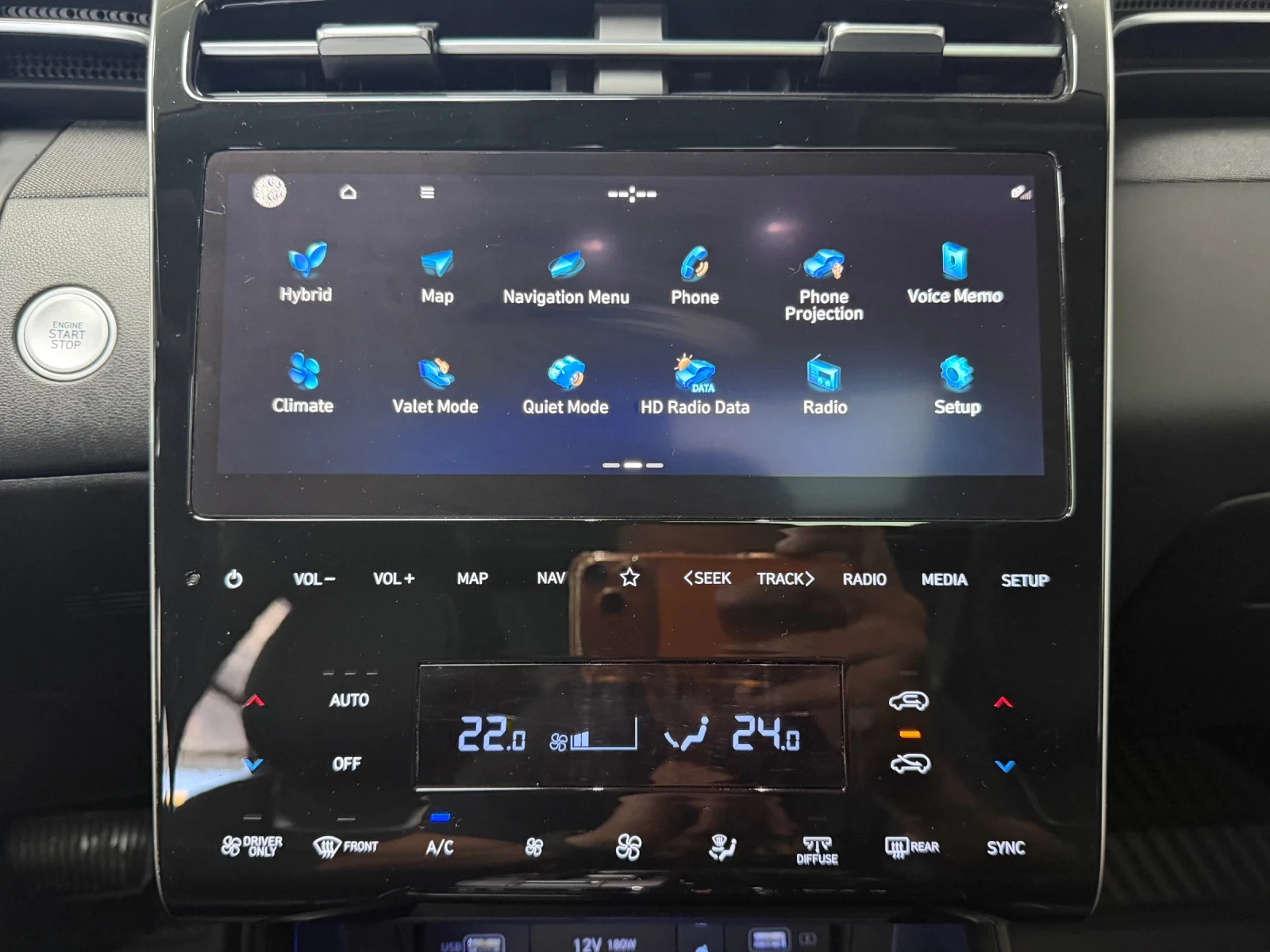 Hyundai Tucson 1.6 HYBRID* 360 камери* 32000км* ULTIMATE * , снимка 15 - Автомобили и джипове - 54310681