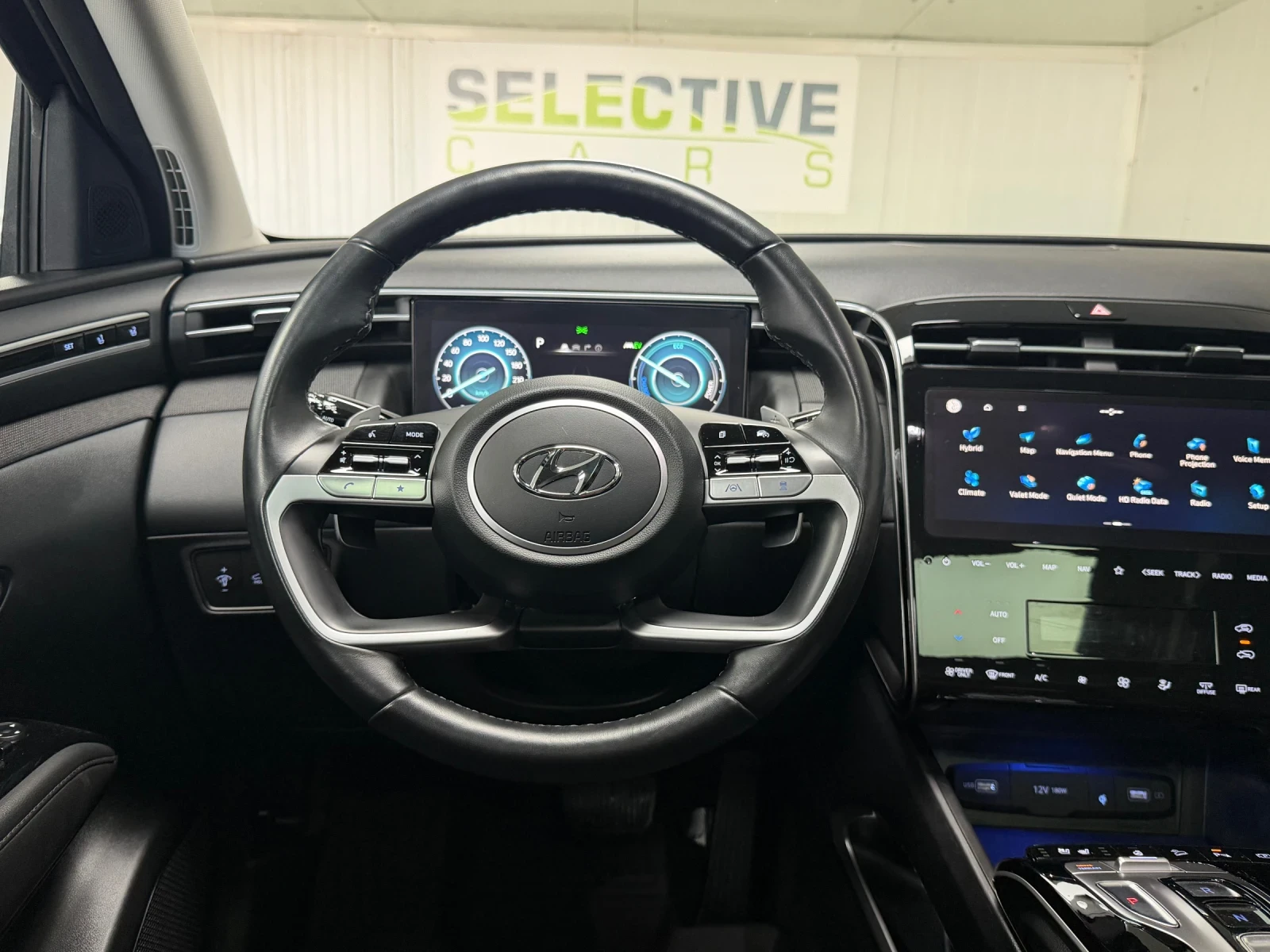 Hyundai Tucson 1.6 HYBRID* 360 камери* 32000км* ULTIMATE * , снимка 9 - Автомобили и джипове - 54310681