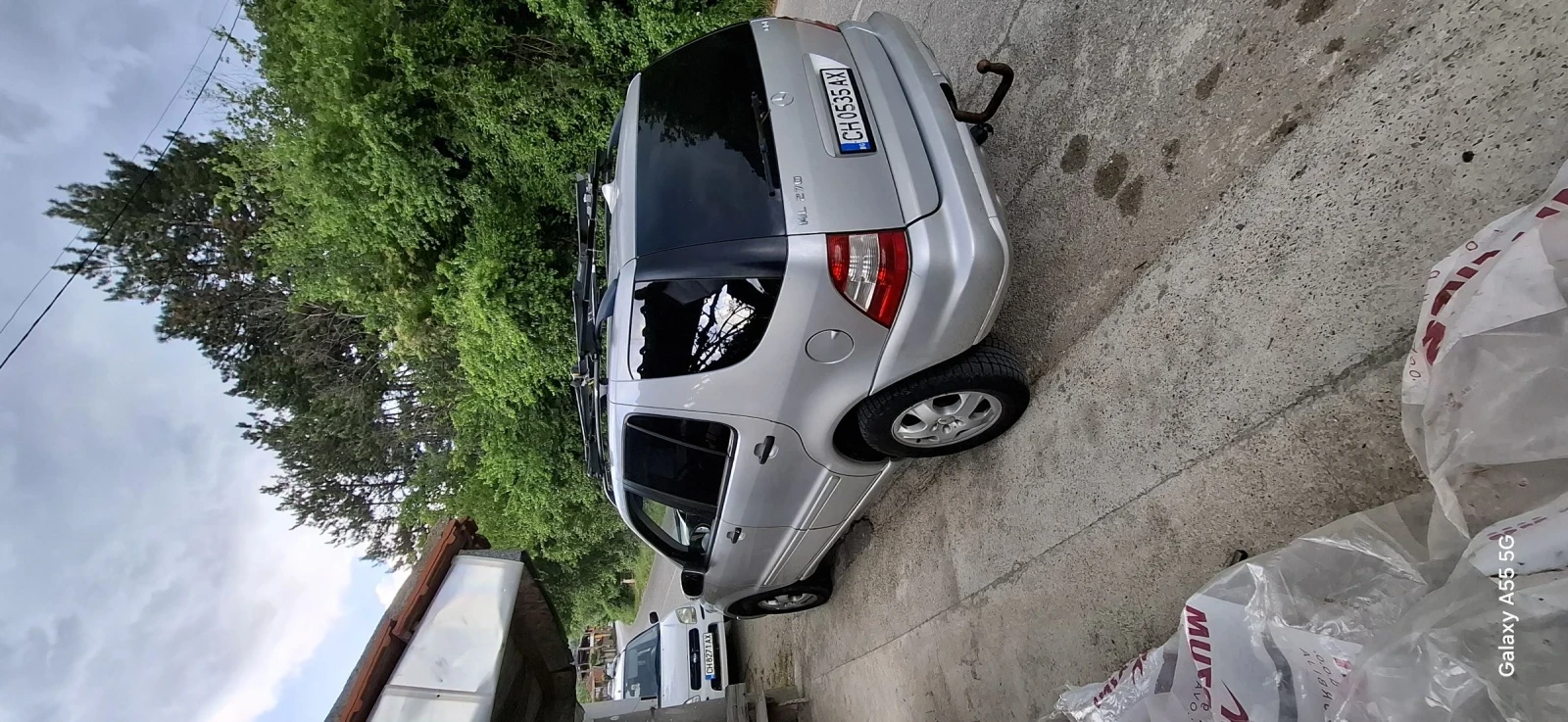 Mercedes-Benz ML 270 2.7 CDI-163к.с, снимка 3 - Автомобили и джипове - 54613077