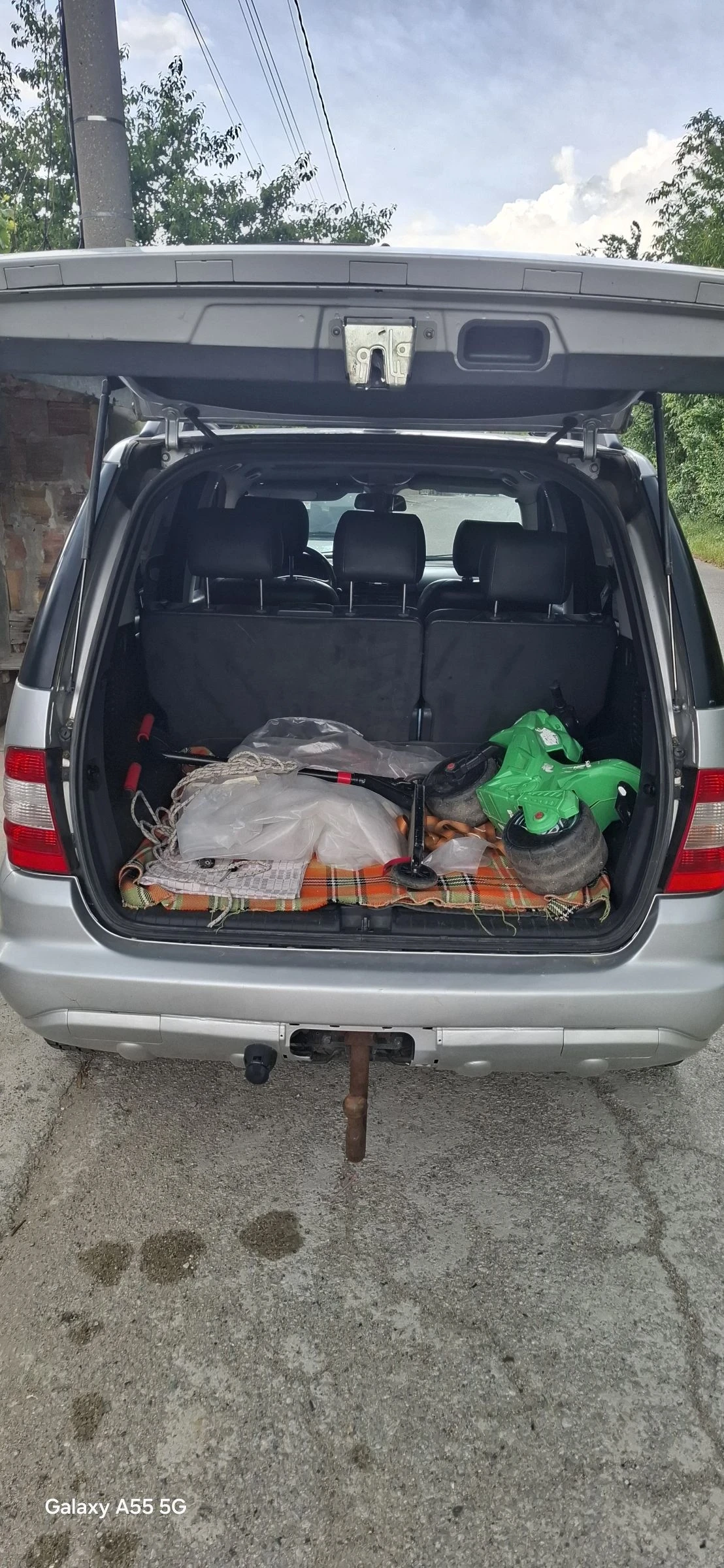 Mercedes-Benz ML 270 2.7 CDI-163к.с, снимка 10 - Автомобили и джипове - 54613077