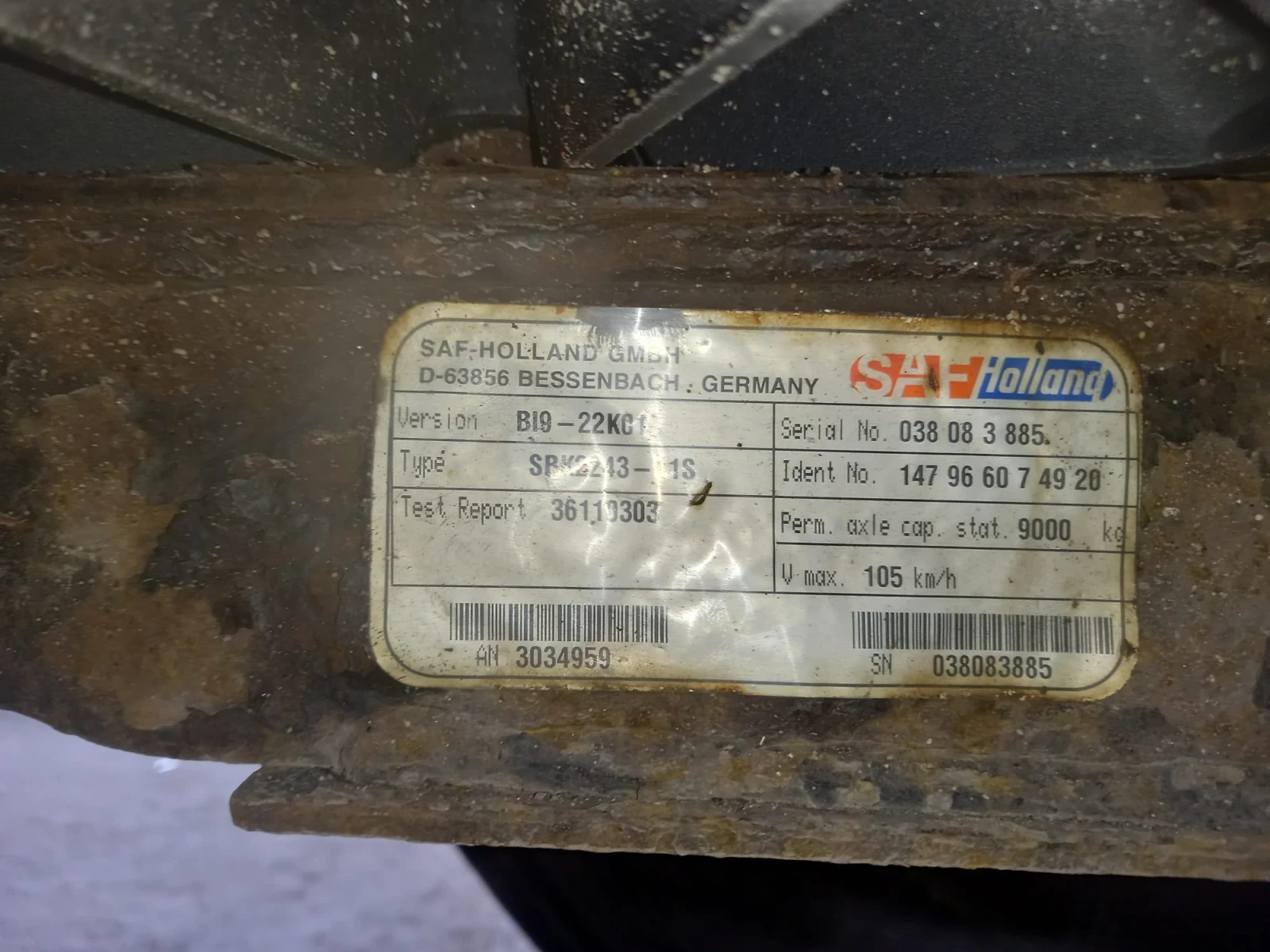 Полуремарке Schwarzmuller, снимка 5 - Ремаркета - 55394625