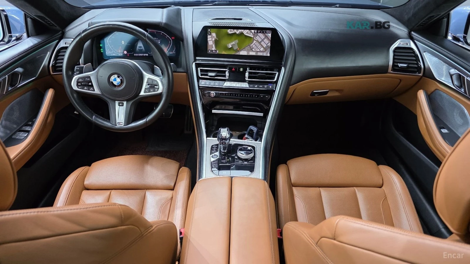 BMW 840 xDrive M Sport Gran Coupe* КОЖА* ОБДУХВ* 360* HUD, снимка 6 - Автомобили и джипове - 55234984