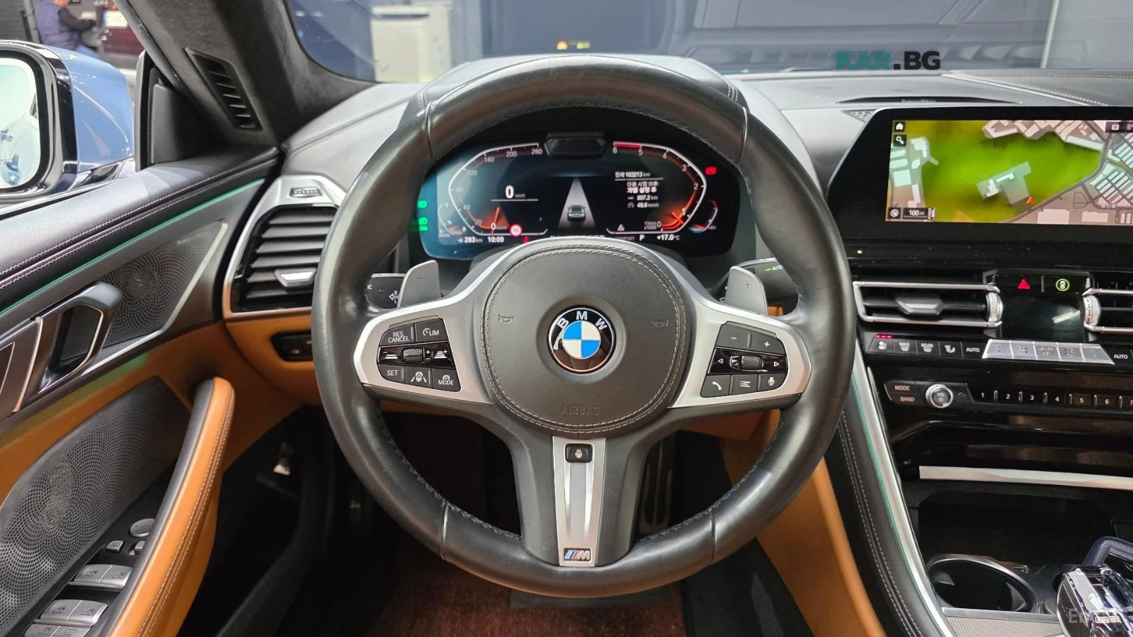 BMW 840 xDrive M Sport Gran Coupe* КОЖА* ОБДУХВ* 360* HUD, снимка 11 - Автомобили и джипове - 55234984