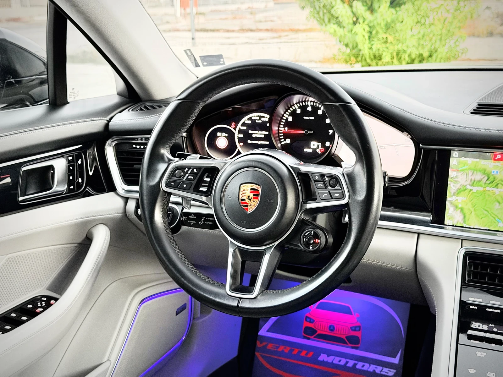Porsche Panamera TURBO S OPTIC/ STAGE - 500ps/ PANO/ SPORT CHRONO/, снимка 9 - Автомобили и джипове - 56015332