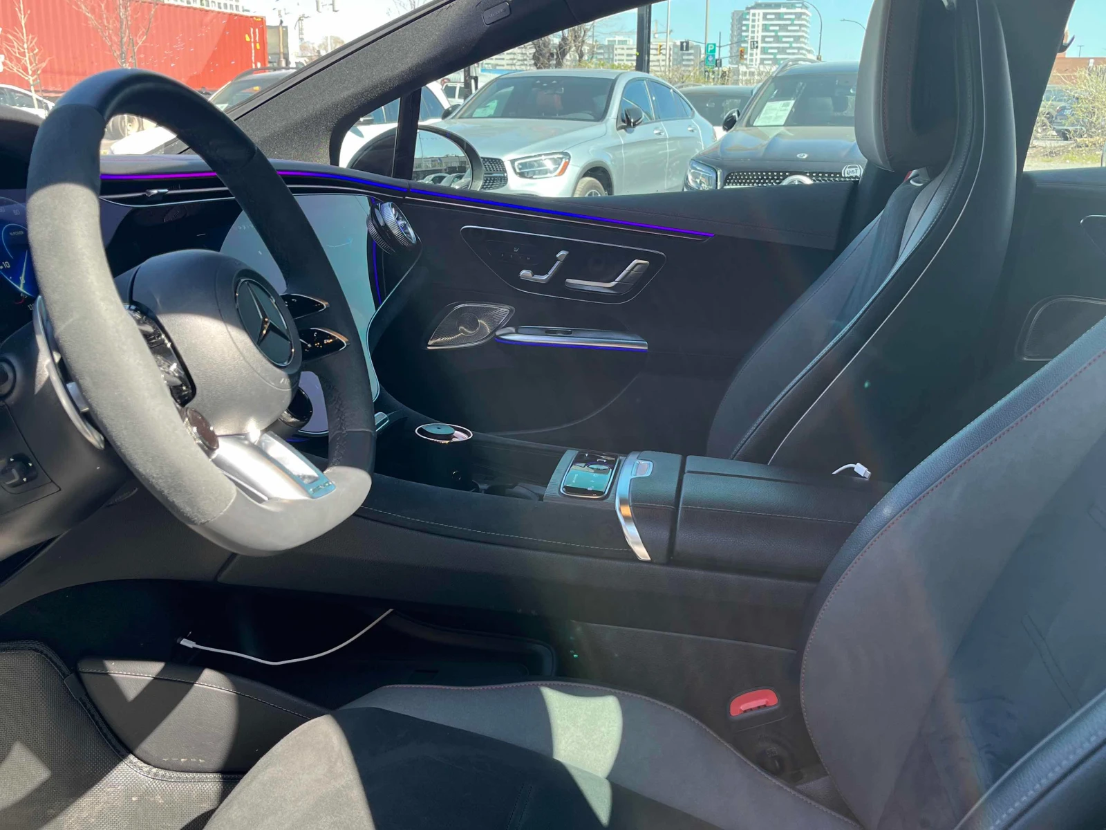 Mercedes-Benz EQE AMG* 4MATIC * Pano* 360view* Burmester* Подгрев* , снимка 7 - Автомобили и джипове - 54412796
