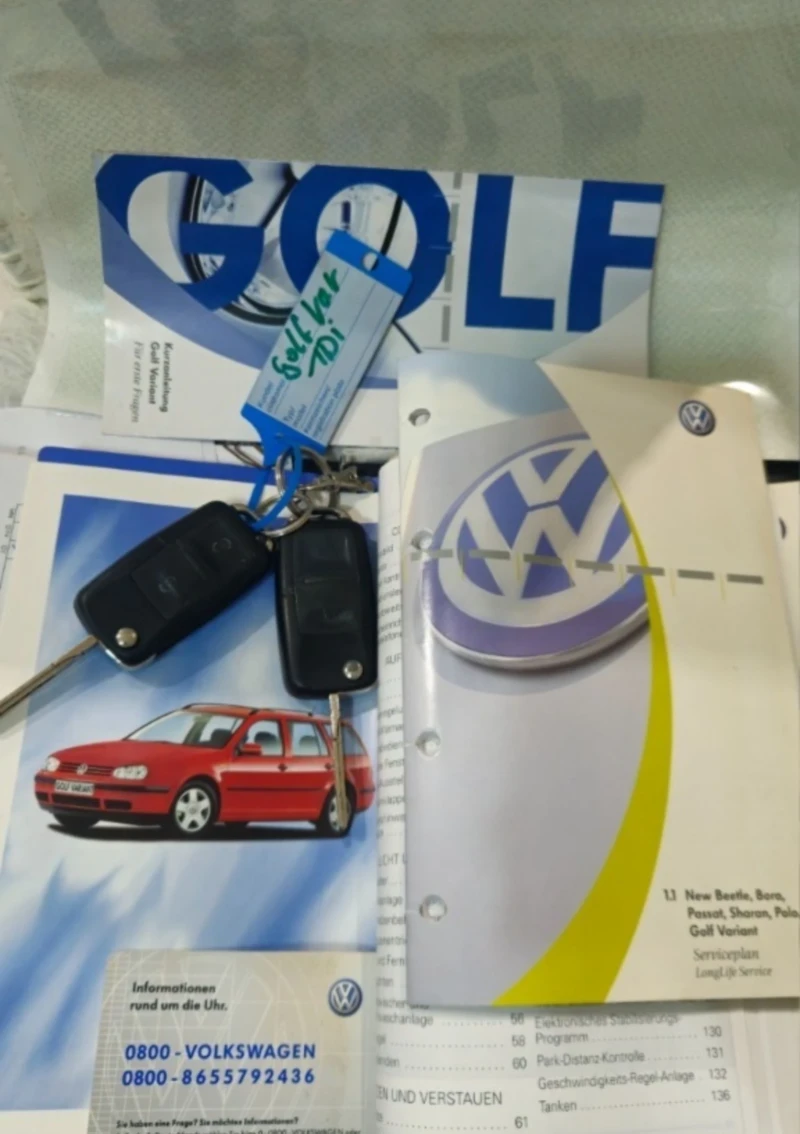 VW Golf 1.9 101, снимка 14 - Автомобили и джипове - 53221321