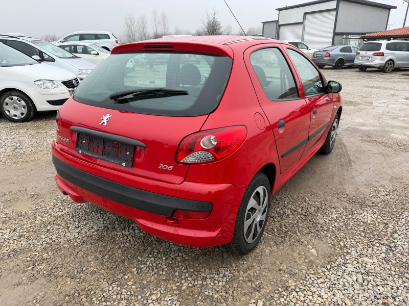Peugeot 206 + 1.1i-60PS-КЛИМАТИК, снимка 5 - Автомобили и джипове - 53463927