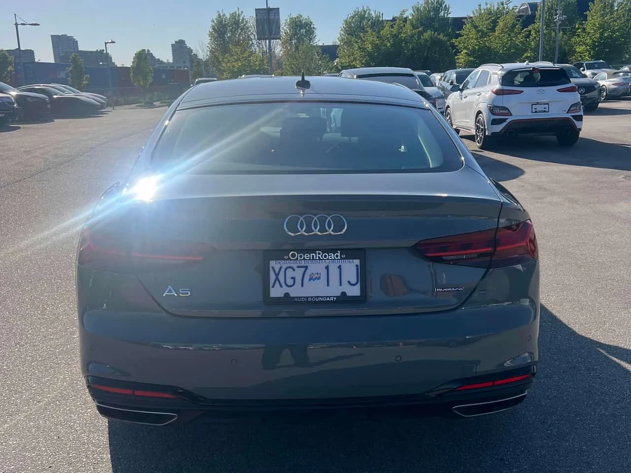Audi A5 Progressiv/ПАНОРАМА/ДИСТРОНИК/360, снимка 5 - Автомобили и джипове - 54399404
