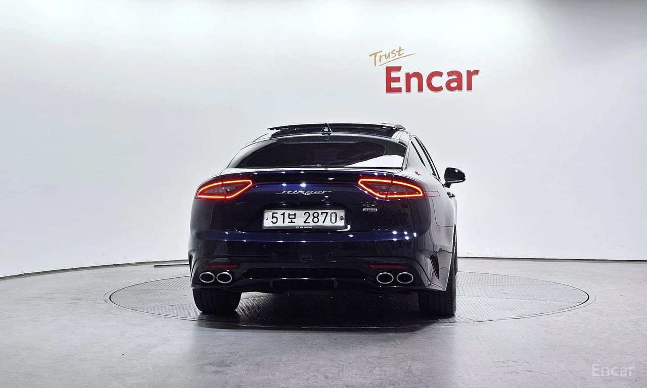 Kia Stinger 3.3 GT AWD* DISTRONIC* HARMAN KARDON* 360* HEAD-UP, снимка 4 - Автомобили и джипове - 55244621