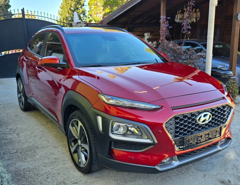 Hyundai Kona БЕНЗИН T-GDI STYLE, снимка 3 - Автомобили и джипове - 52259685