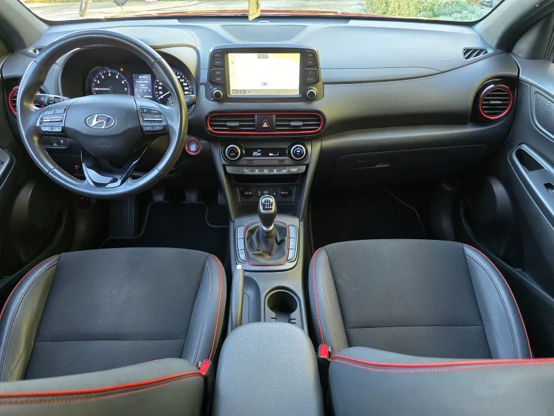 Hyundai Kona БЕНЗИН T-GDI STYLE, снимка 13 - Автомобили и джипове - 52259685