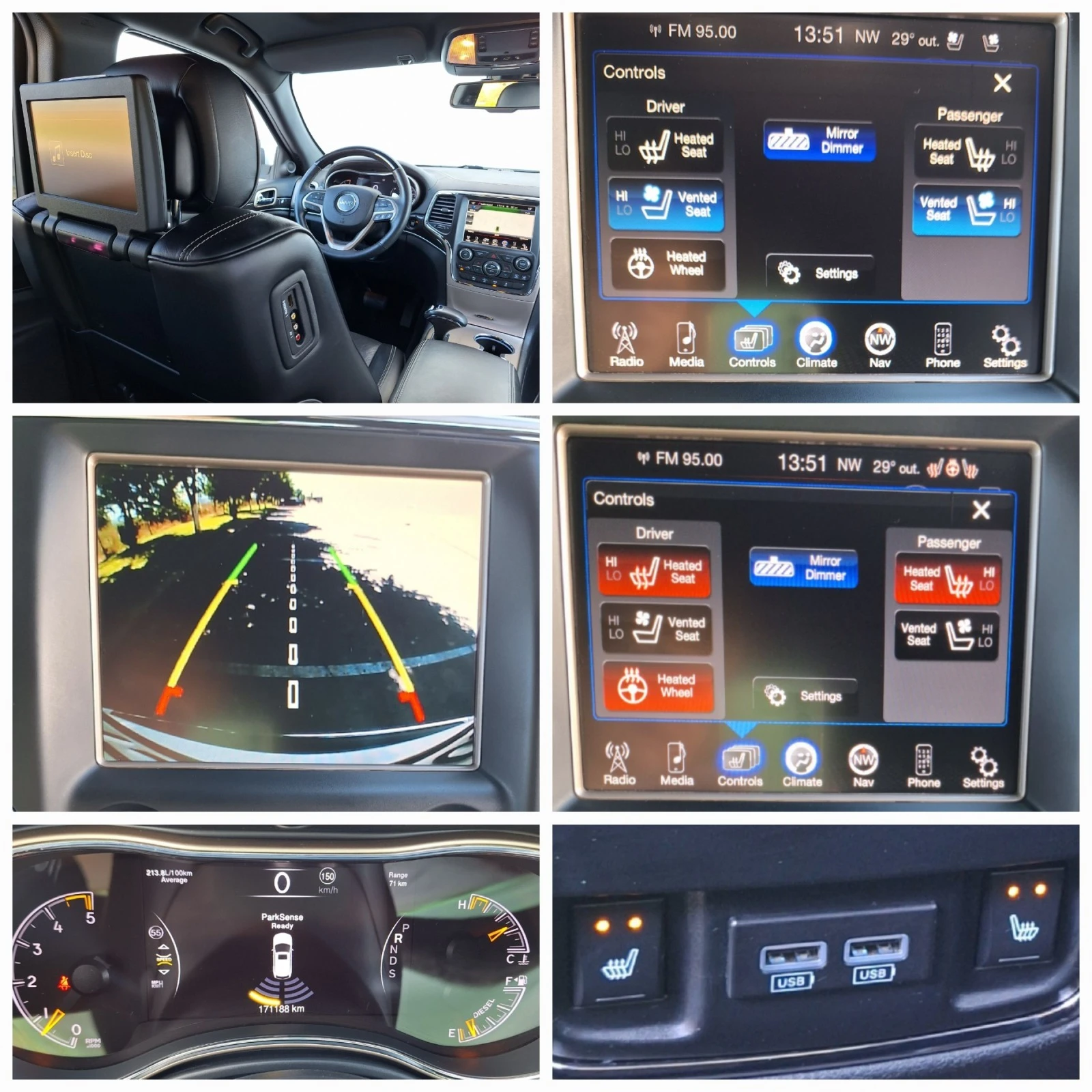 Jeep Grand cherokee 3.0 CRD* OVERLAND*    * 2 TV | Mobile.bg   14