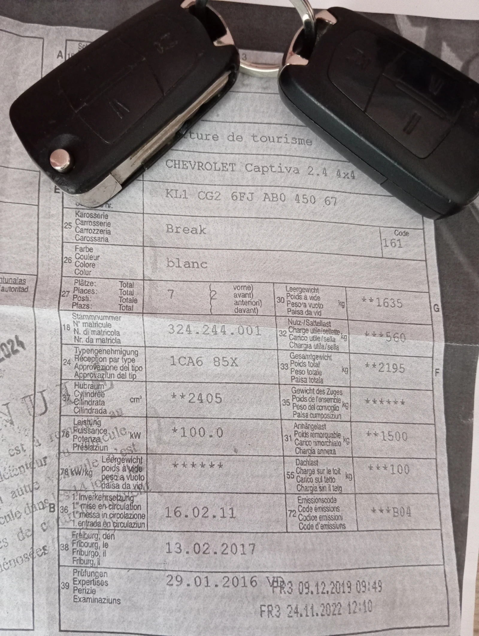 Chevrolet Captiva 2.4 SWISS - изображение 9