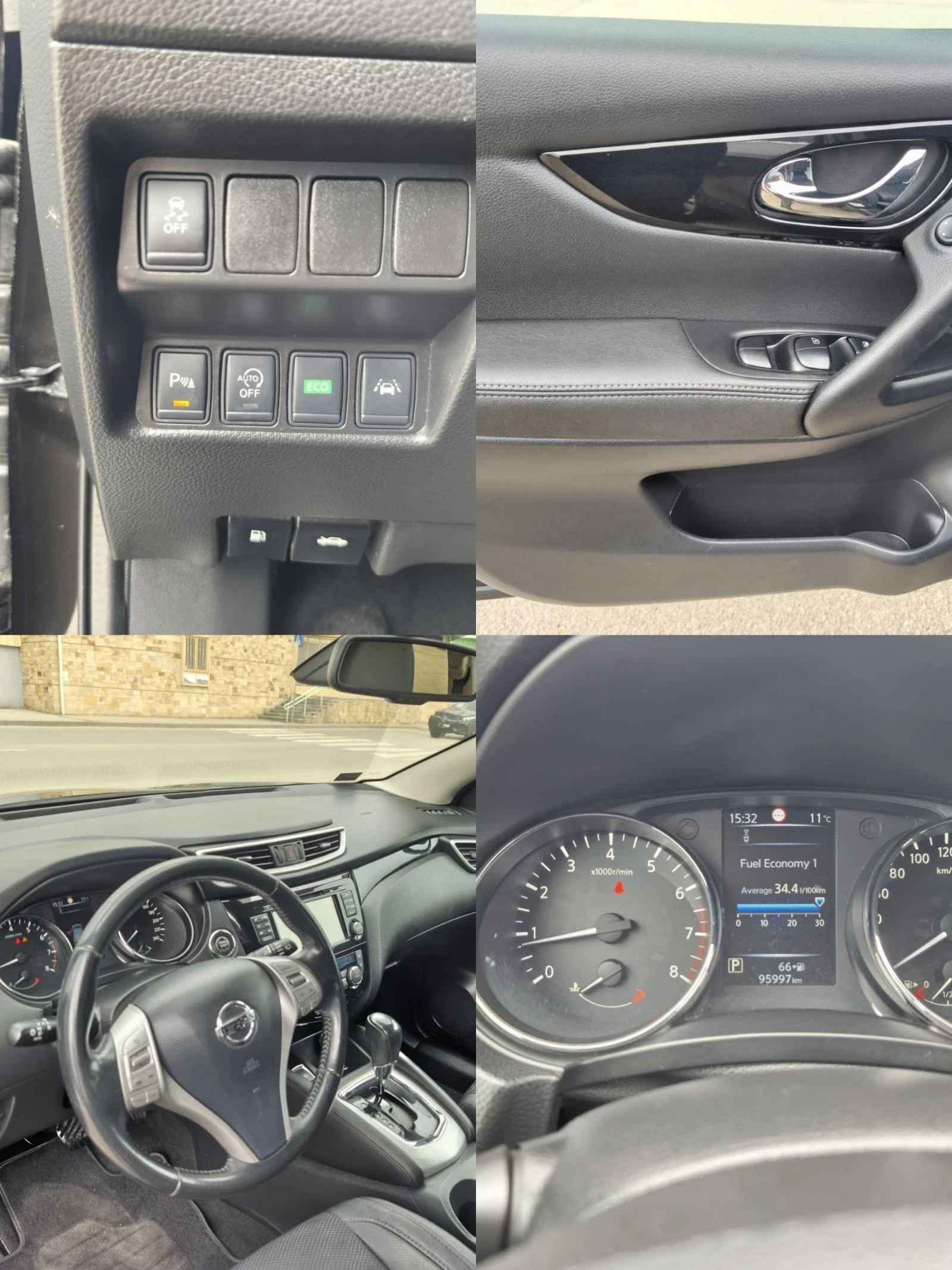 Nissan Qashqai Benzin Avtomatik, снимка 16 - Автомобили и джипове - 55027227