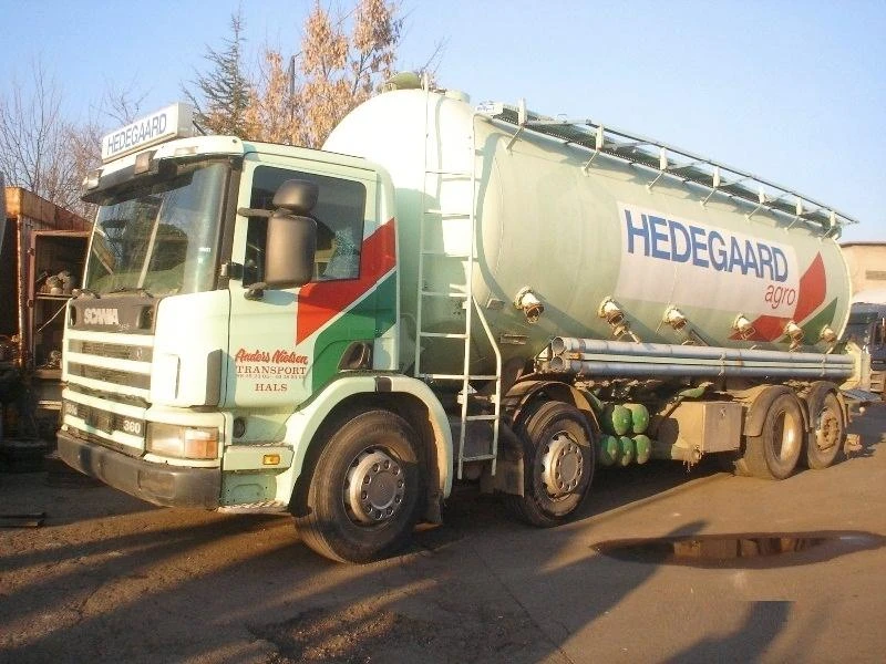 Scania 124 ЦИСТЕРНА - 36 кубика, снимка 1 - Камиони - 31629631