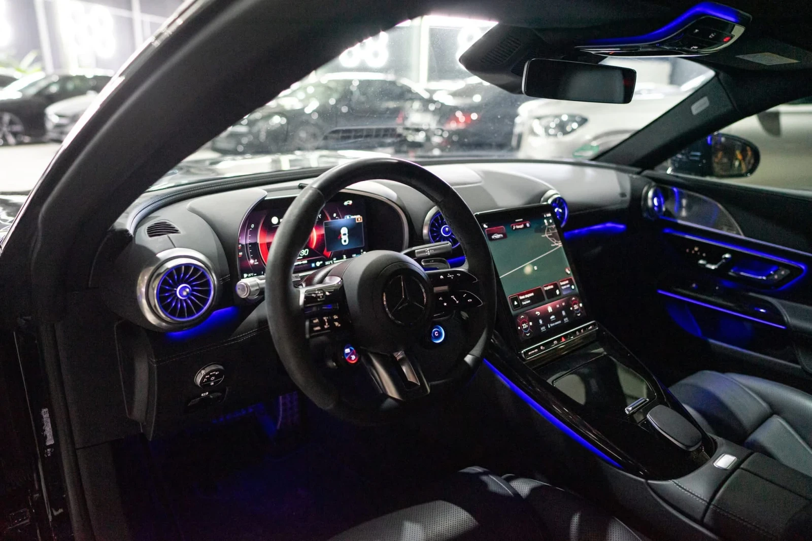 Mercedes-Benz AMG GT 63S COUPE FULL BLACK LINE BURMEISTER  100% | Mobile.bg   12