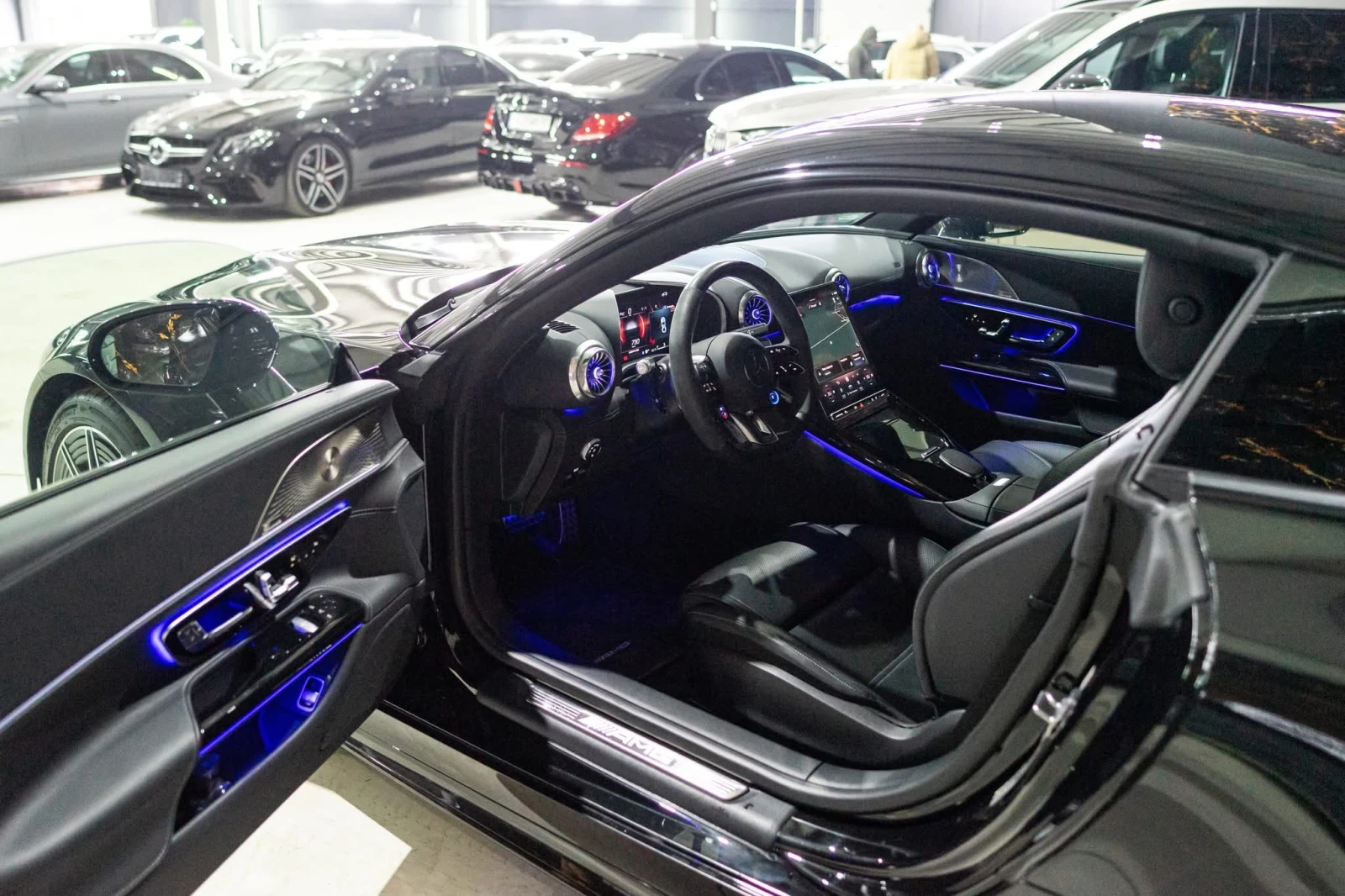 Mercedes-Benz AMG GT 63S COUPE FULL BLACK LINE BURMEISTER  100% | Mobile.bg   11