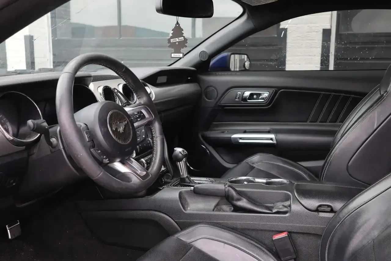 Ford Mustang 50 YEARS EDITION * NAVI * ОБДУХВАНЕ * КОЖА * AUTO - изображение 5