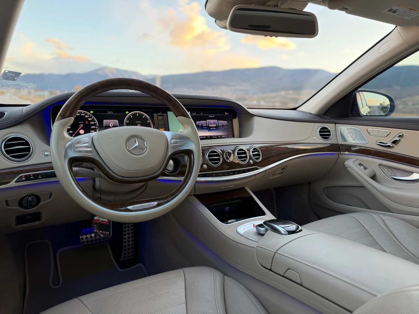 Mercedes-Benz S 500 AMG FULL , снимка 16 - Автомобили и джипове - 53757050