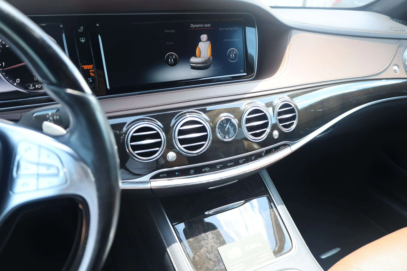 Mercedes-Benz S 350 d 4M AMG AIR SoftClos BURM 360 MASSAGE HuD Distr , снимка 13 - Автомобили и джипове - 53976479