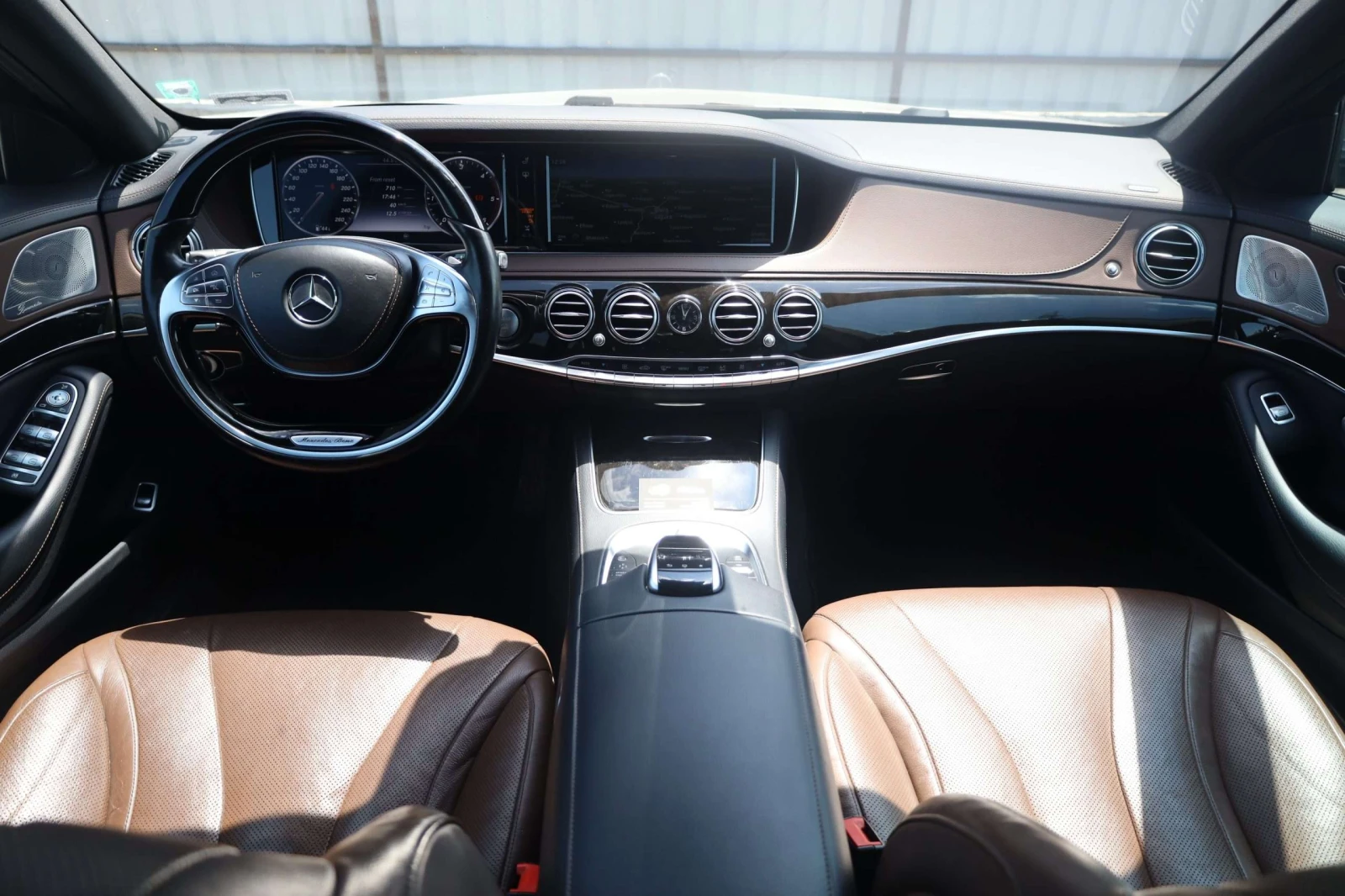 Mercedes-Benz S 350 d 4M AMG AIR SoftClos BURM 360 MASSAGE HuD Distr , снимка 11 - Автомобили и джипове - 53976479