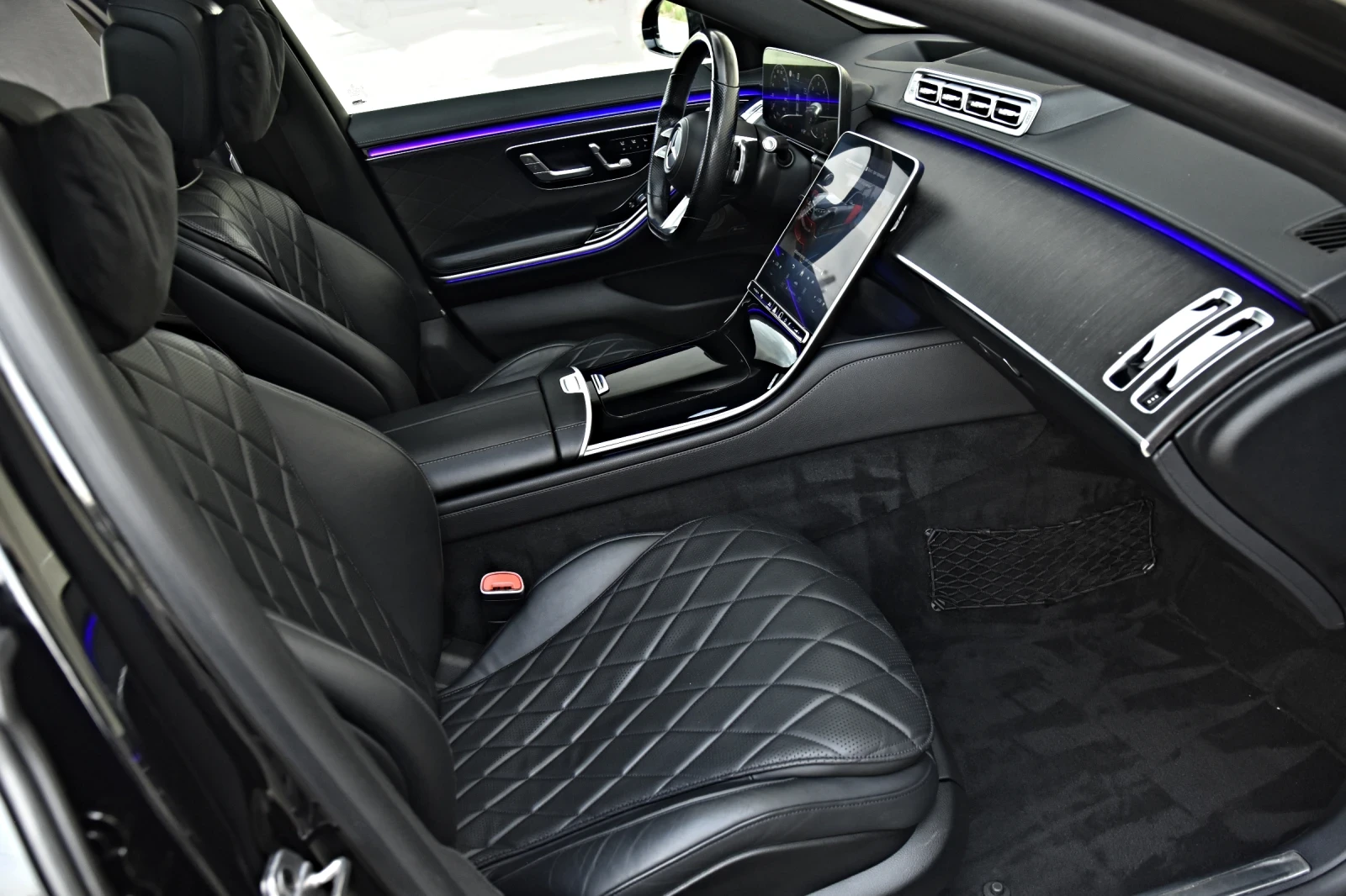 Mercedes-Benz S 400 D 4M 3xTV AMG Optik LONG 360 MULTIBEAM HEADUP, снимка 11 - Автомобили и джипове - 54831647