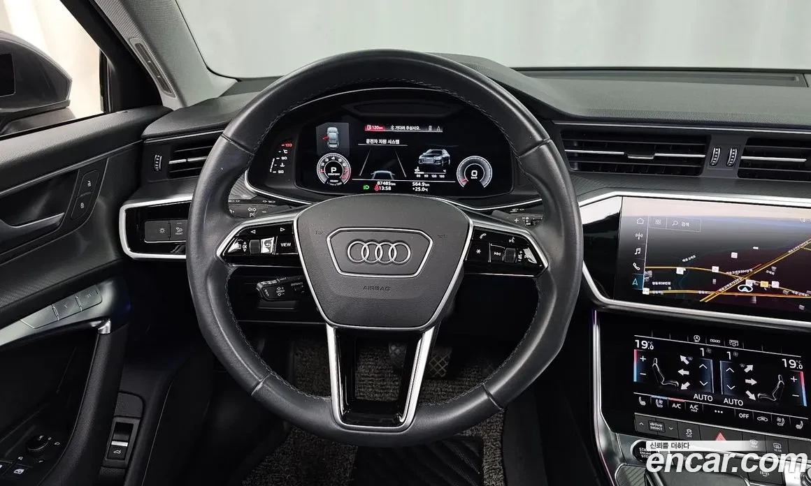 Audi A6 45 TFSI| HUD| DISTRONIC| ОБДУХ| 360, снимка 8 - Автомобили и джипове - 54869045