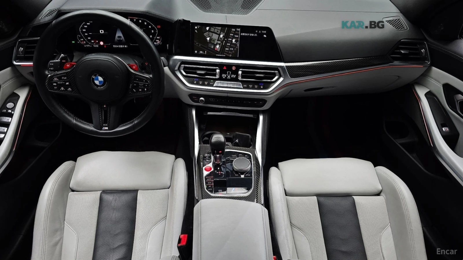 BMW M3 COMPETITION* HUD* КОЖА* НАВИ* ОБДУХВ* , снимка 7 - Автомобили и джипове - 55105698