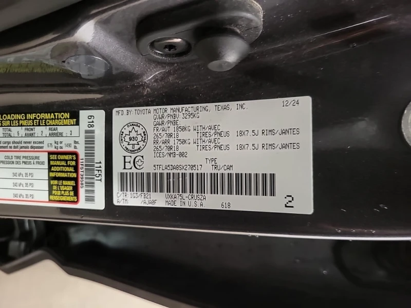 Toyota Tundra * SR CREW CAB STD BED * CARFAX * БЕЗ ПЪРВОНАЧАЛНА , снимка 15 - Автомобили и джипове - 53125973