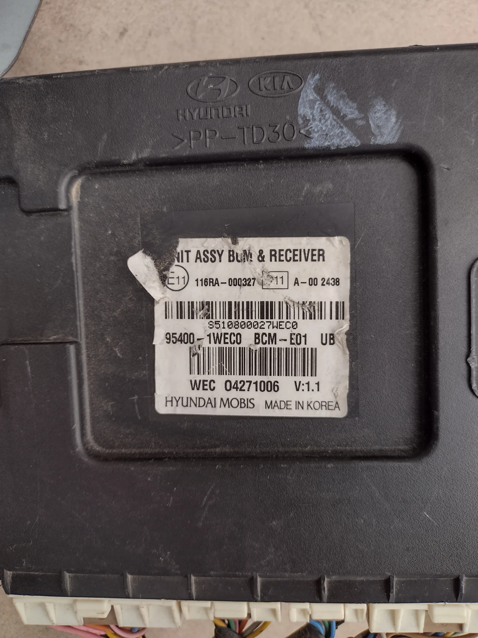 95400-1WEC0  BCM-E01 ����� KIA RIO III 954001WEC0 | Mobile.bg � ����������� 2