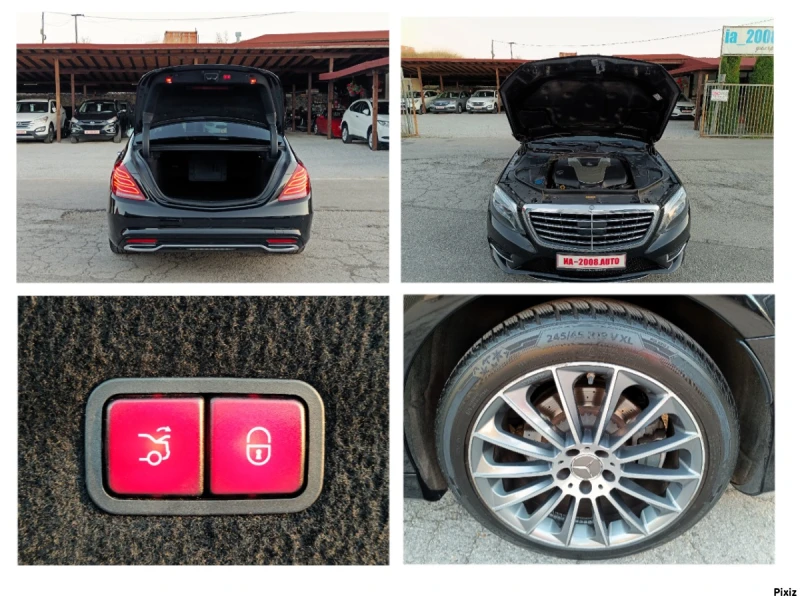 Mercedes-Benz S 350 * AMG* LONG* ПАНОРАМА* Distronic* Key/Go* Matrix* , снимка 17 - Автомобили и джипове - 51815087