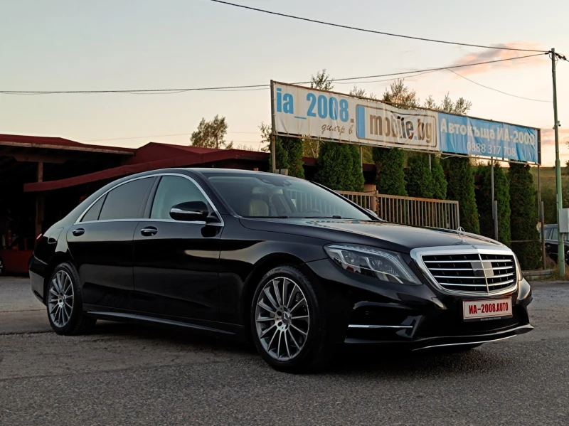 Mercedes-Benz S 350 * AMG* LONG* ПАНОРАМА* Distronic* Key/Go* Matrix* , снимка 3 - Автомобили и джипове - 51815087