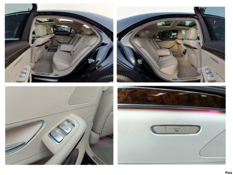 Mercedes-Benz S 350 * AMG* LONG* ПАНОРАМА* Distronic* Key/Go* Matrix* , снимка 16 - Автомобили и джипове - 51815087