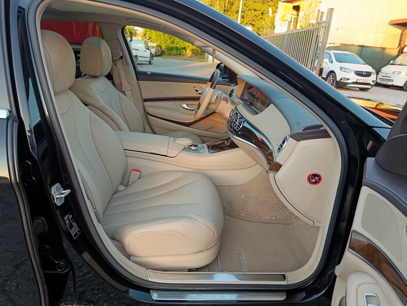 Mercedes-Benz S 350 * AMG* LONG* ПАНОРАМА* Distronic* Key/Go* Matrix* , снимка 10 - Автомобили и джипове - 51815087