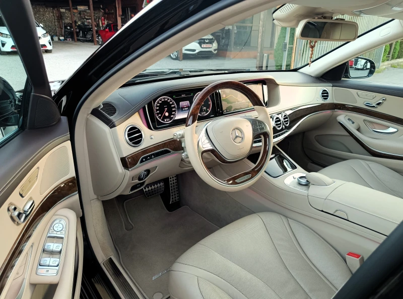 Mercedes-Benz S 350 * AMG* LONG* ПАНОРАМА* Distronic* Key/Go* Matrix* , снимка 8 - Автомобили и джипове - 51815087